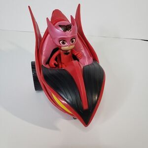 PJ Masks Hero Blast Owlette with Vehicle Owl Glider Action Figure Set